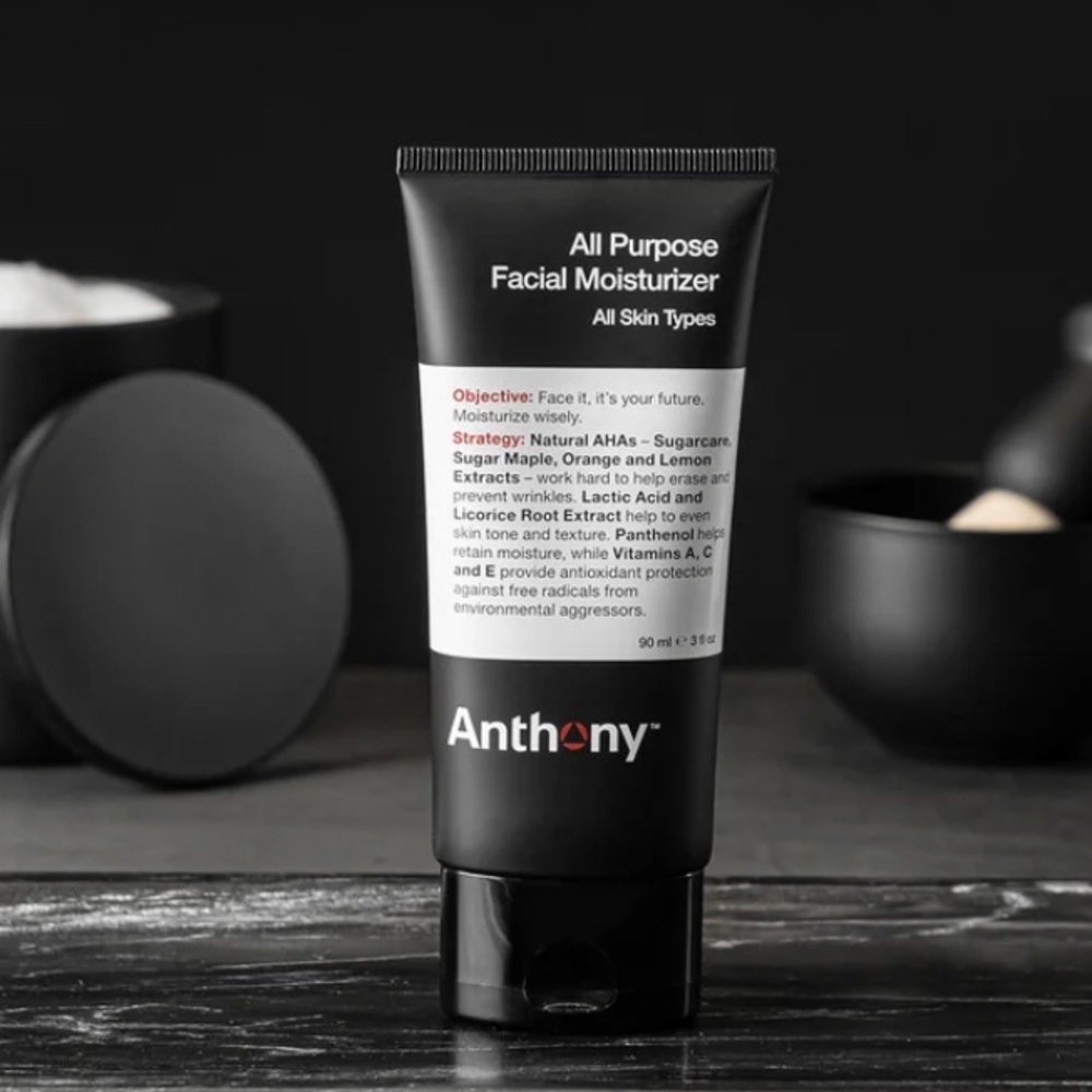 ANTHONY All Purpose Facial Moisturizer 3.0 fl oz 90 ml New Without Box & Sealed